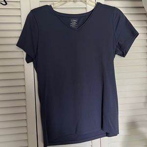 LL Bean V-Neck Shortsleeve